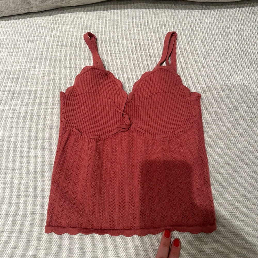 Wilfred Knit Pink Top